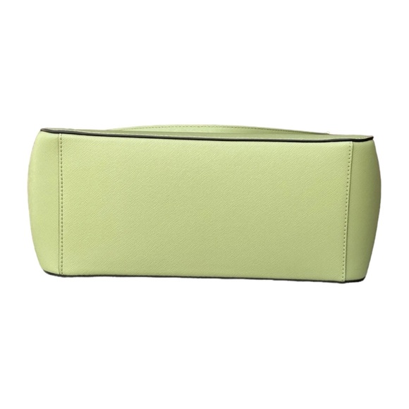 Michael Kors Jet Set Travel Large Chain Shoulder Tote Leather MK Signature PVC - Picture 7 of 9